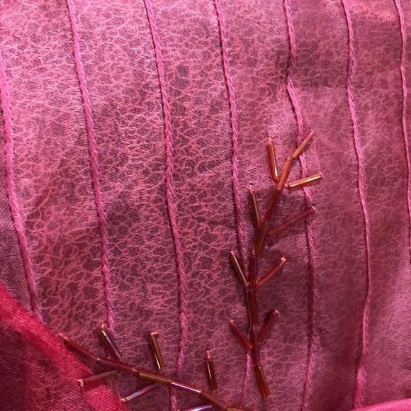 Sandy Starkman semi sheer floral embroidered jacket - Picture 9 of 11